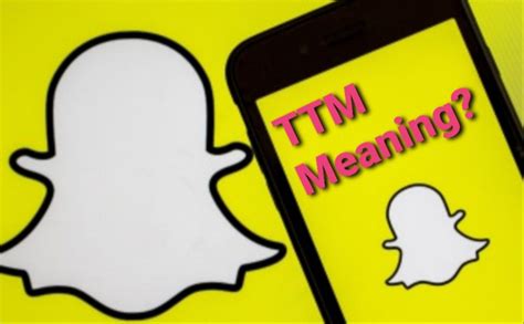 That way, Snapchat users can link their other websites, articles, or something they wish to share with friends. . What does ttm mean snapchat